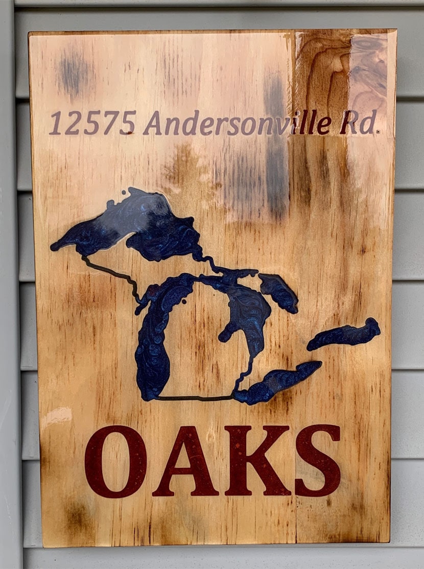 Address Sign