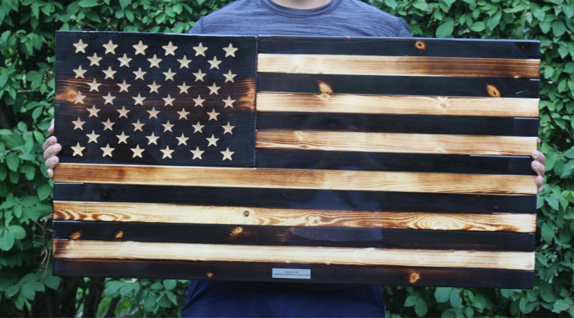 Epoxy Finish Torched Rustic