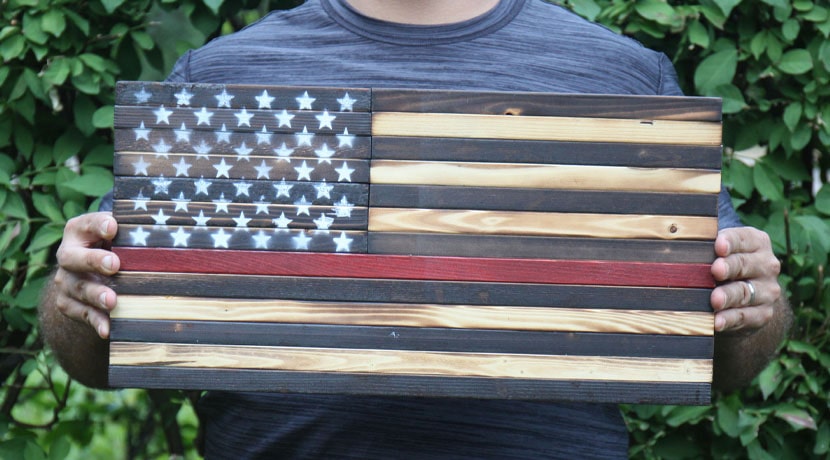 Polyurethane Finish Thin Red Line Poly